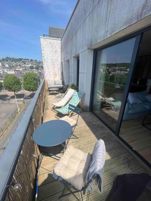 Appartement Rouen Terrasse + Parking 外观 照片